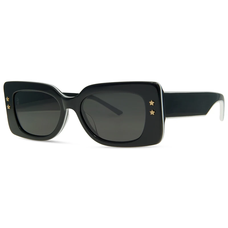 

Retro Rectangle Sunglasses Women Brand Designer Vintage Small Frame Sun Glasses Ladies Classic Black Square Oculos De Sol