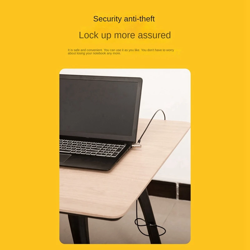 3X Computer Lock Laptop Lock Suitable For 6Mmx2.5Mm Nano Hole For HP Laptop Security Key