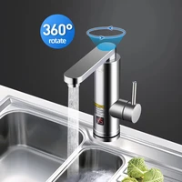 Robinet de chauffe-eau électrique sans réservoir 3000W, avec affichage de la température, robinet de cuisine, robinet de douche électrique coulant 3