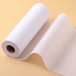 Versatile Iron - On Medium Weight Fusible Interfacing Fabric (WHITE)