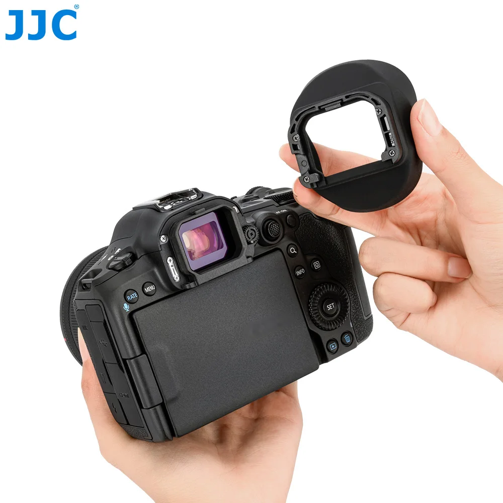 JJC EOS Mark R5 II Augenmuschel Weicher Silikon-Kamera-Augenmuschel-Sucher Speziell Entwickelt für Canon EOS Mark R5 II – Detail 8