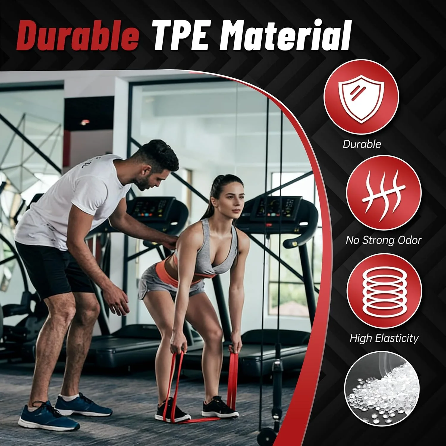 Versatile 7-Level Resistance Bands