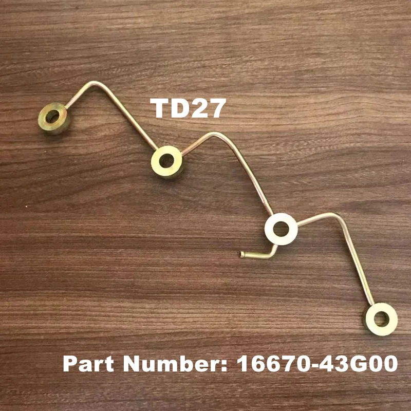 Return oil pipe 1x For Nissan TD27 TD23 16670-06G08 16670-43G00 F22 F23 D21 R50 E24 fuel line connector