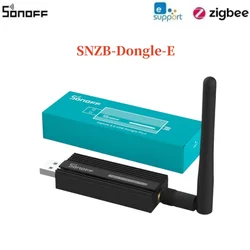 Enhanced Zigbee Smart Home USB Gateway with Voice Control Integration (SNZB - Dongle - E)