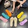 Solid Color Non-slip Leisure Couple Slippers Women Summer Beach Slippers Outdoor Women Flip Flops Breathable Beach sandals women 3