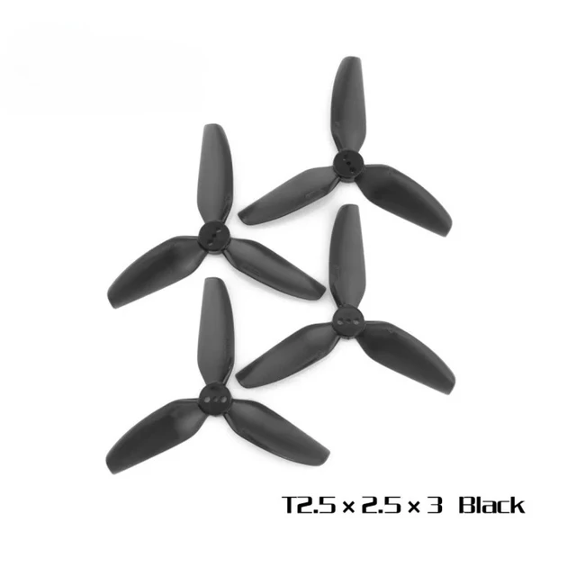 10Pairs for HQPROP T2.5X2.5X3 2525 3-Piece PC Propeller for RC FPV Free Type 2.5-inch Cinematic Loop Pipeline UAV Components 4