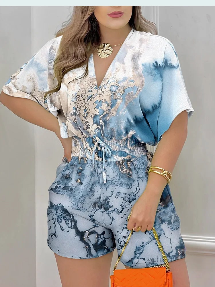 Рисунок 3 - Летний женский комбинезон с принтом