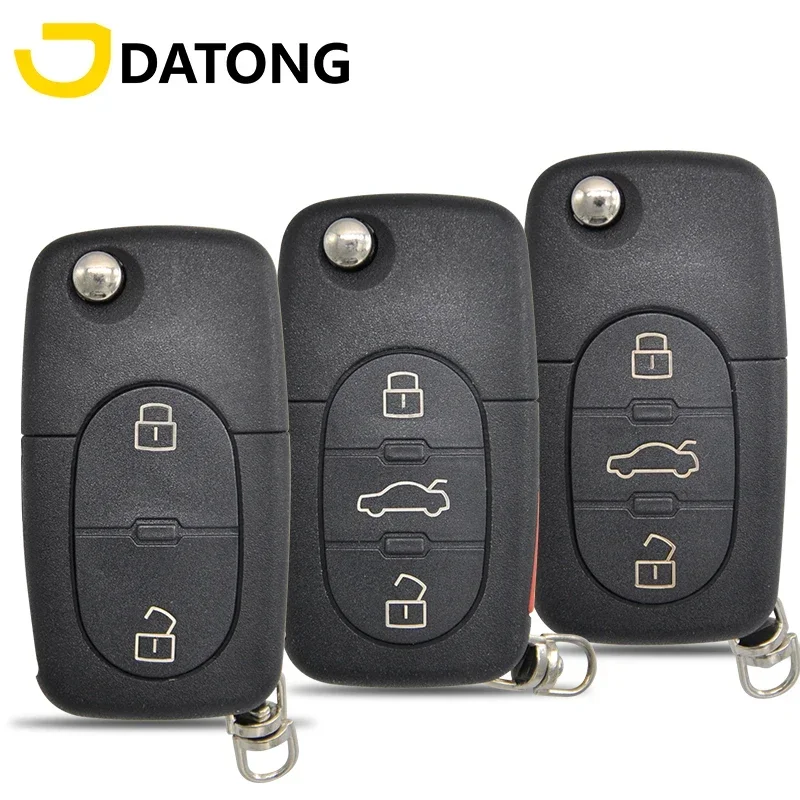 

World Car Remote Key Datong For Audi A4 S4 A6 A8 TT 1997 1998 1999 2000 2001 2002 2003 2004 2005 FCCID 4D0837231P Smart