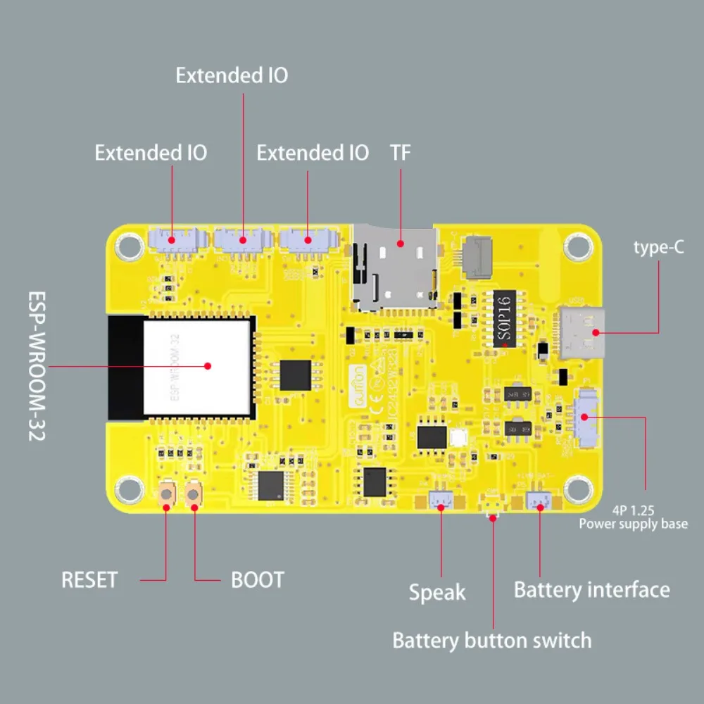 ESP32 2.8-inch development board with screen WiFi Bluetooth capacitive HMI touch display module