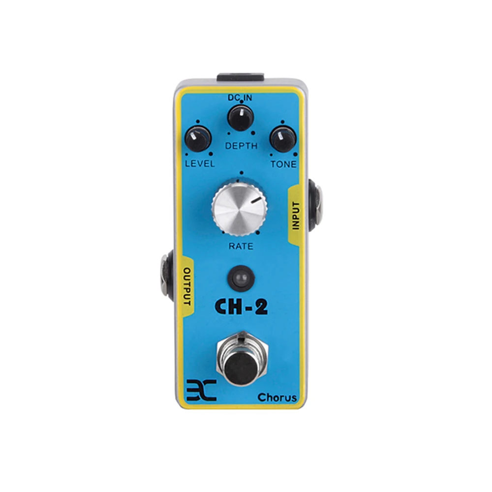 Eno Tc51 Chorus Ch-2 Pedale Effetto Chitarra Elettrica Involucro Metallico A Strati Chorus Sound Componente Di Ingresso Ad Alta Frequenza Regolabile