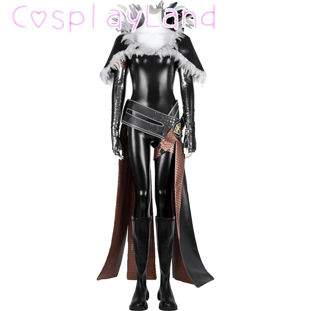 Ff16 Benedikta Harman Costume Cosplay Halloween Carnival Donne Adulte Sexy Tuta Nera Con Accessori Comic Con Roleplay