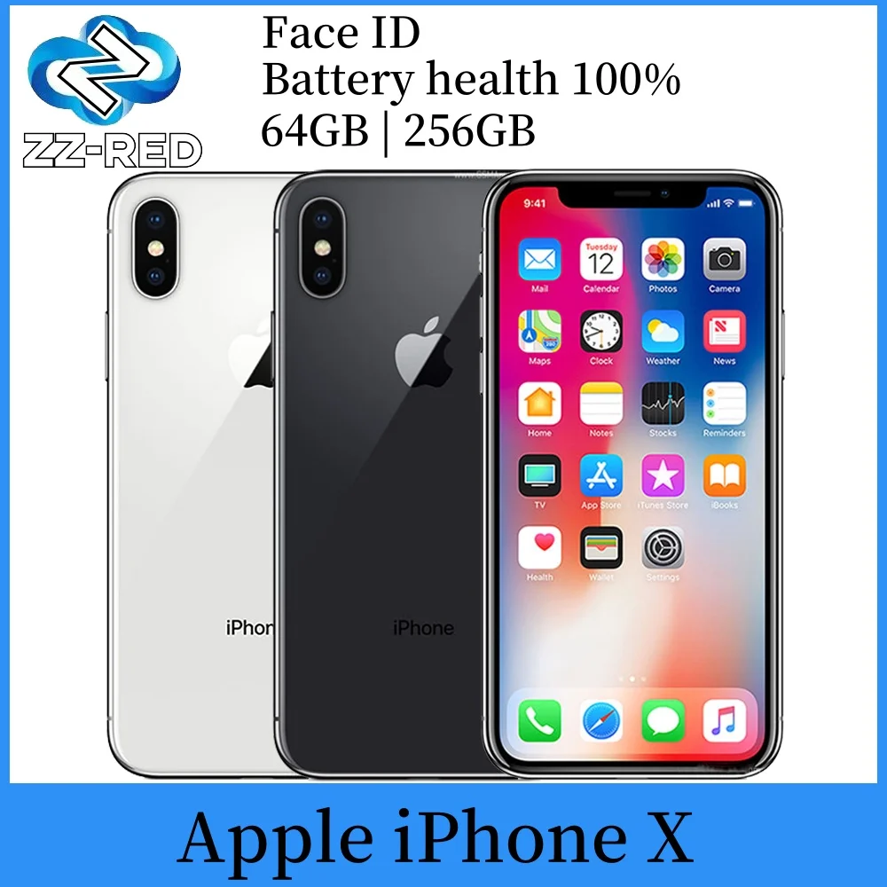 Apple iPhone X 64 GB 256 GB ROM 5,8 Zoll Original iPhoneX