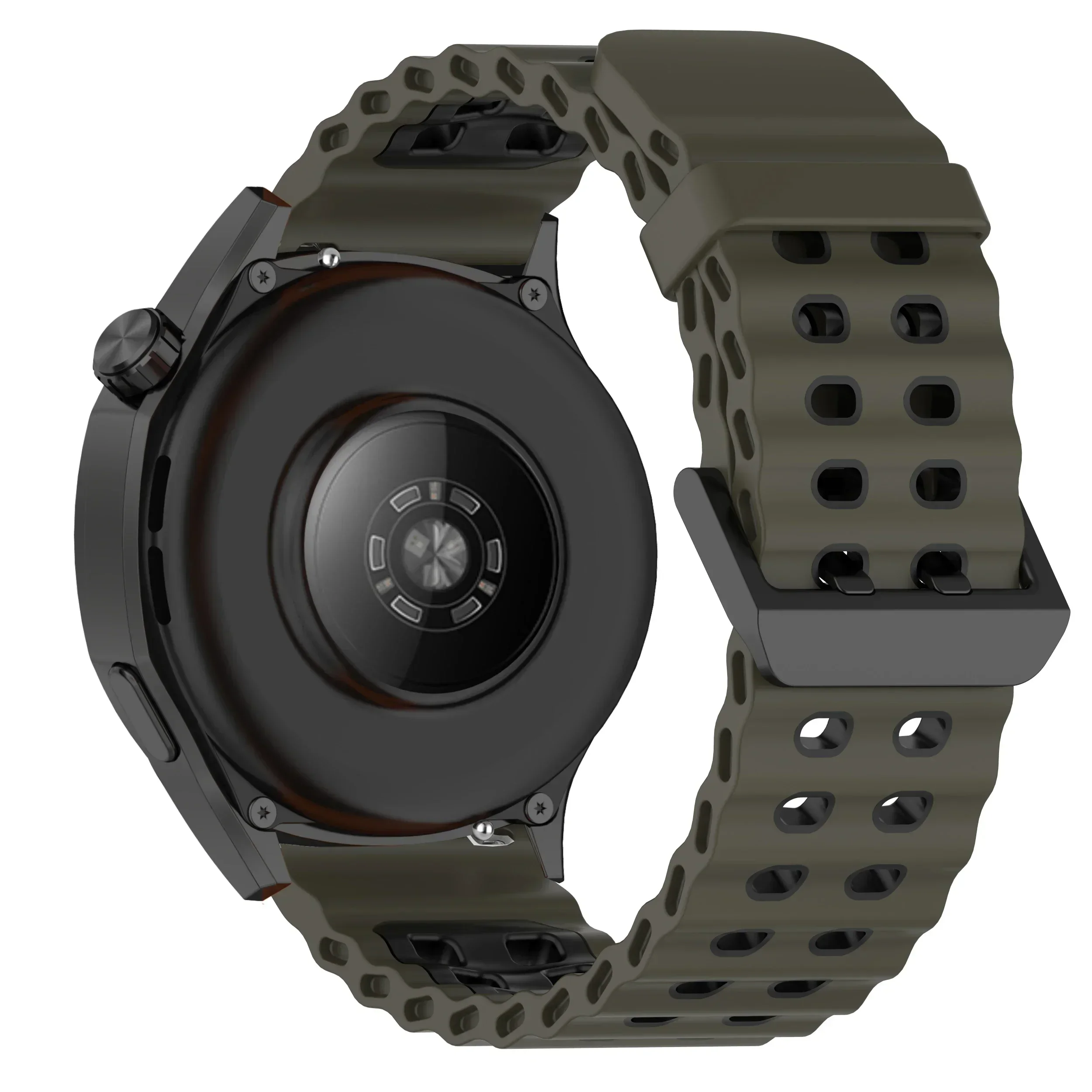 22mm Sport Silicone Replacement Watch Band Bracelet