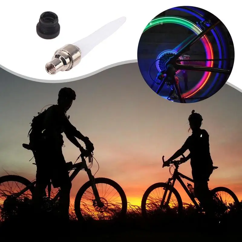 

LED Wheel Lights Waterproof MTB Balance Bicycle Light LED Tyre Tire Flash Lights with Motion Sensors Tire Caps Light Riding Gear