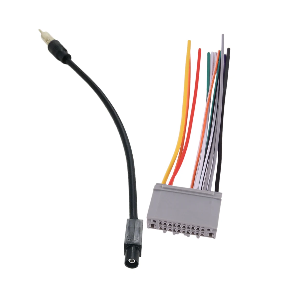 

Stereo Radio Adapter Cable Wire Harness Antenna Plug Fit for Dodge Challenger Journey Durango Jeep Wrangler Commander Compass