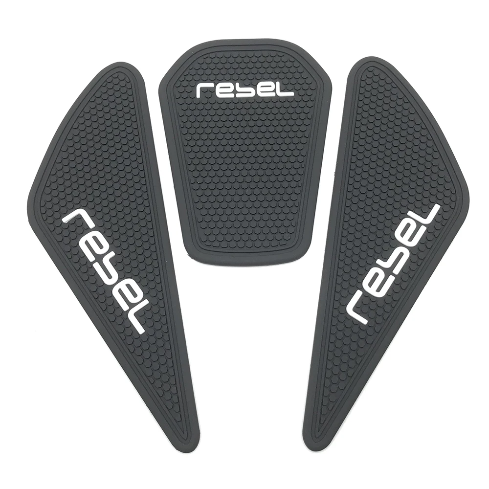 

Мотоциклетная противоскользящая наклейка, коврик для тяги, боковая защита для колена для Honda Rebel CMX 500 300 CMX500 CMX300 мятежник 500