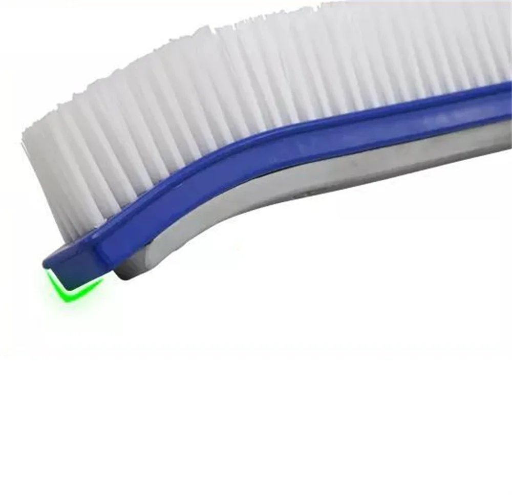 Pool cleaning tool Swimming pool cleaning kit Pool cleaning brush Swimming Pool Spa Cleaning Brush Head Duty Cleaner Broom Bent Tool Swimming Pool Brush Cleaning Equipment