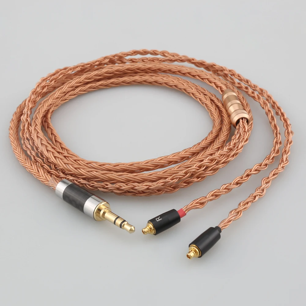 HiFi XLR 4.4mm 2.5mm 3.5mm Balanced 16 Core 99% 7N OCC Earphone Cable For AKG N5005 N30 N40 MMCX Sennheiser IE300 IE900