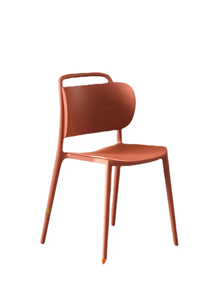 

Xl Nordic Modern Leisure Plastic Restaurant Portable Personalized Stool Home Dining Chair
