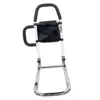 Seniors Bed Assist Rail with Two Grab Bars Sturdy PU Foam Handle Two Handles in 3
