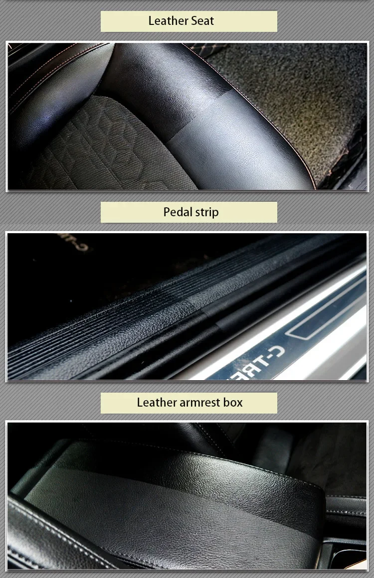 Car Plastic Restorer Crystal Clear Auto Interior Leather & Panel Renewal Wax Coating Agent Back To Black Gloss Car Wax Polish 5