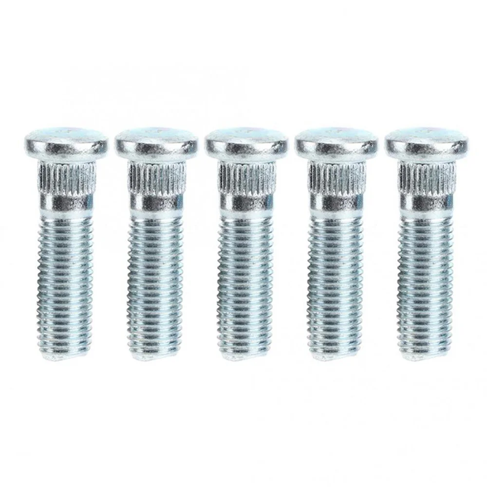 

5pc Brake Serrated Metal Front Wheel Studs for Honda Accord 90113-S84-901