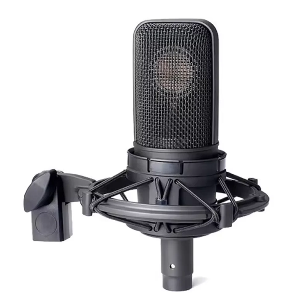 Hot Sale AT4040 Professional Large Diaphragm Condenser Voice Over High Sensitivity Microphone for Studio Recording Podcasting