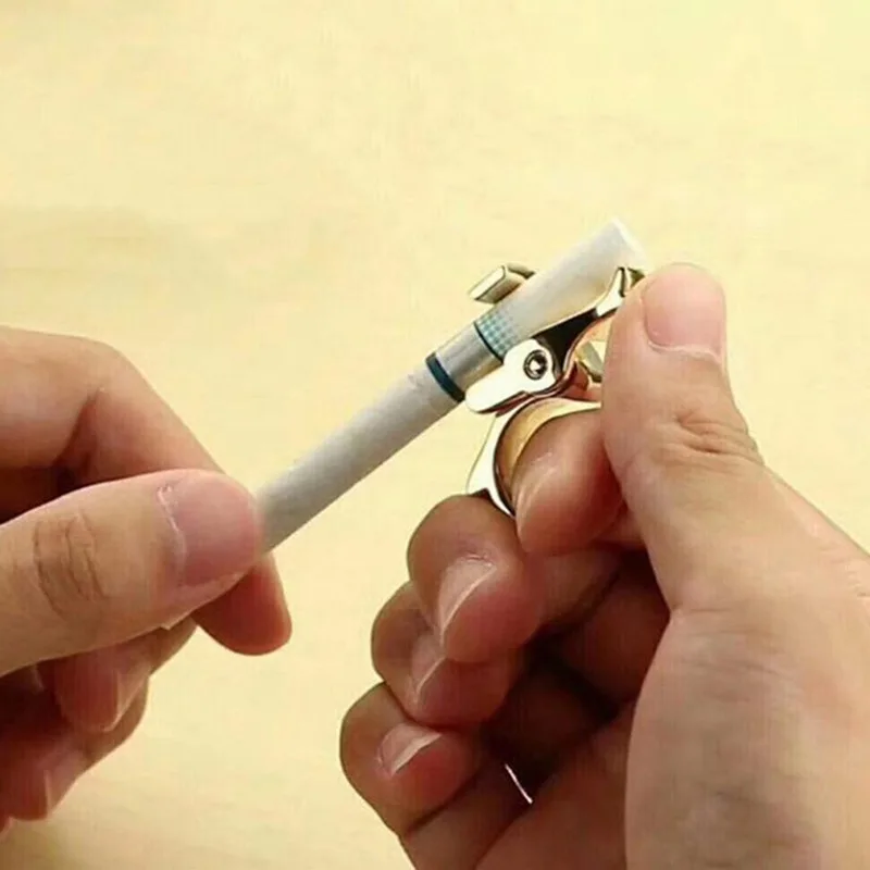 cigarette holder ring for gamers 2023 New Hand Rack Cigarette Holder Cigarette Finger Ring Hand Rack Clip  Cigarette Filter Fashion Cigarette Accessories Holder
