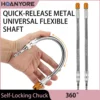 Metal Universal Flexible Shaft Electric Screwdriver Hand Drill Bending Bit Extension Socket Hexagon Extension Rod