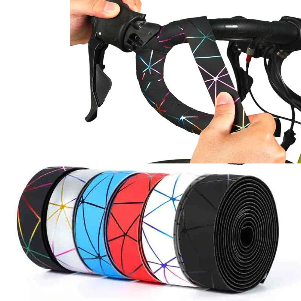 

Амортизирующая лента для руля велосипеда, 2 шт., с 2 заглушками из ЭВА и полиуретана, аксессуары для велоспорта