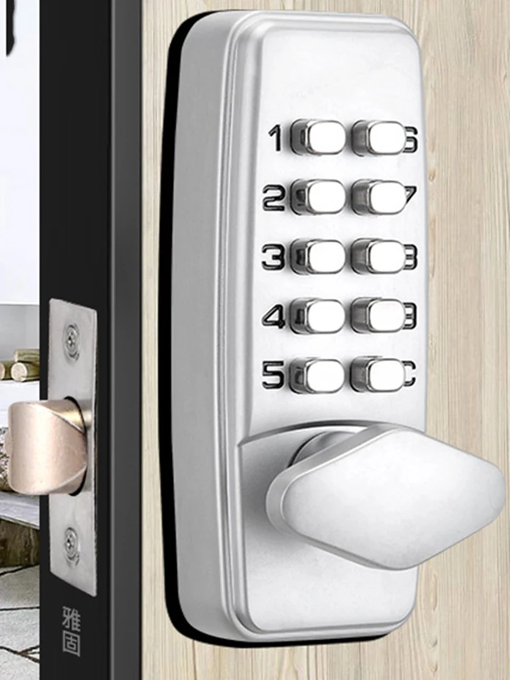 Waterproof Digital Password Door Lock with Interchangeable Handle