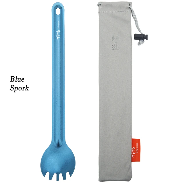 3 In 1 Cutlery Set, Portable Camping Cutlery Set Travel Picnic Camping Or Daily Use (pink, Blue