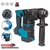 Electric Goddess Brushless Impact Hammer 21V Cordless Hammer Drill Function Multifunctional Steel Concrete Wood for Makita 18V 1