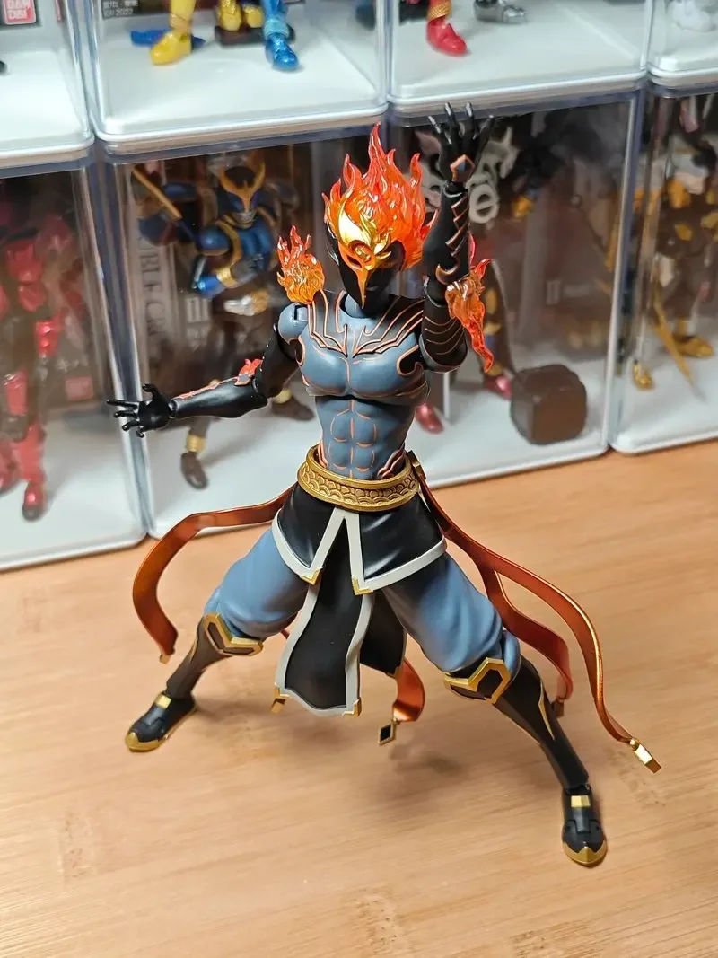 

Оригинальные фигурки Bandai S.h. Фигуртс Вэнь Рен и Сюань аниме экшн туман Хилл из пяти элементов Shf Коллекционная модель