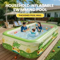 Piscine gonflable amovible pour enfants et adultes, grande piscine intérieure/extérieure, baignoire de jardin, jouet aquatique, cadeaux de fête 1