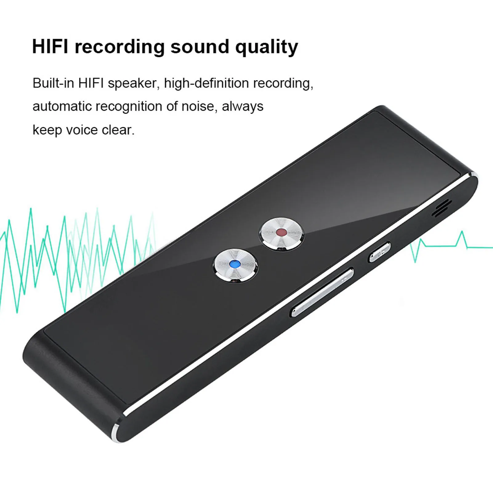 Bluetooth 2.4G Smart Pocket Interpreter Intelligent Real Time Speech Multilingual Translator Travel Translator Voice