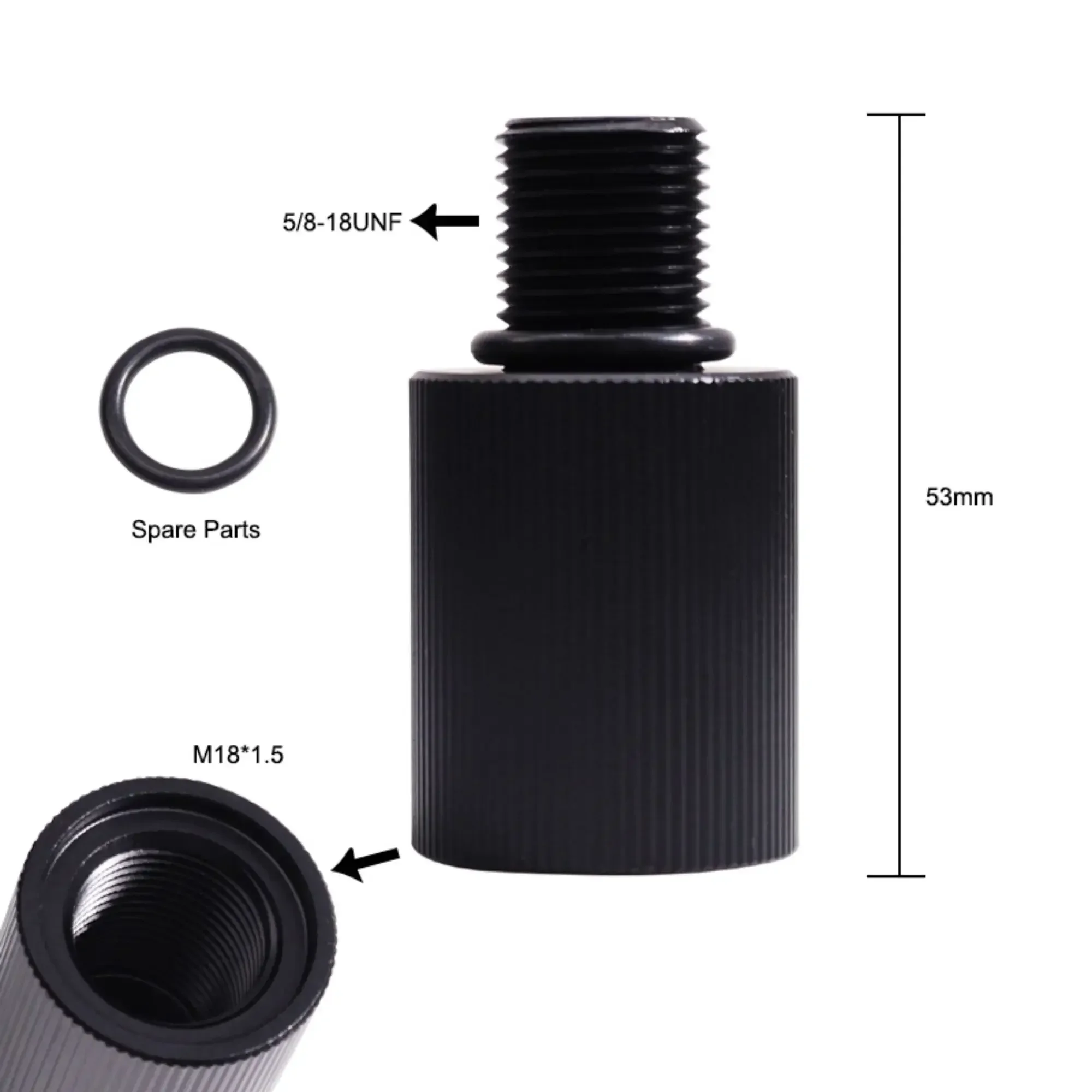 Adaptateur De Bouteille De Plongée – Double Joint Torique, Raccord Rapide Femelle, Haute Pression Jusqu'à 5000 Psi - 7