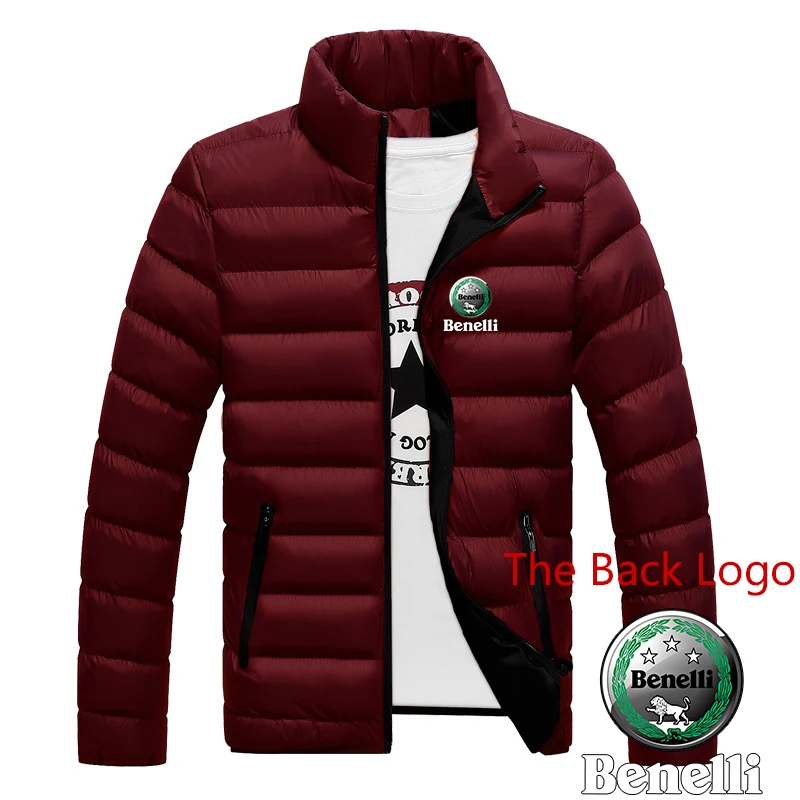 Benelli TRK 502X Printing Fashion 2023 New Man's Jacket Zipper Winter Thicken Comfortable Cotton Long Sleeves Tracksuit Coat