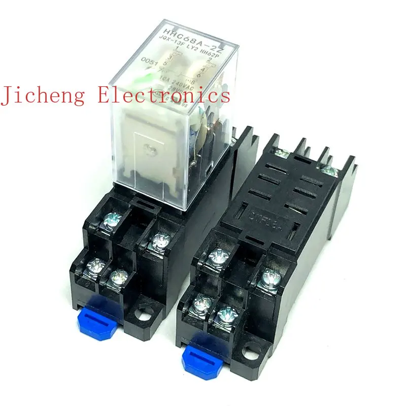 

JQX-13F LY2 HH62P DC12V DC24V DC48V DC220V HHC68AL-2Z Small Intermediate Relay