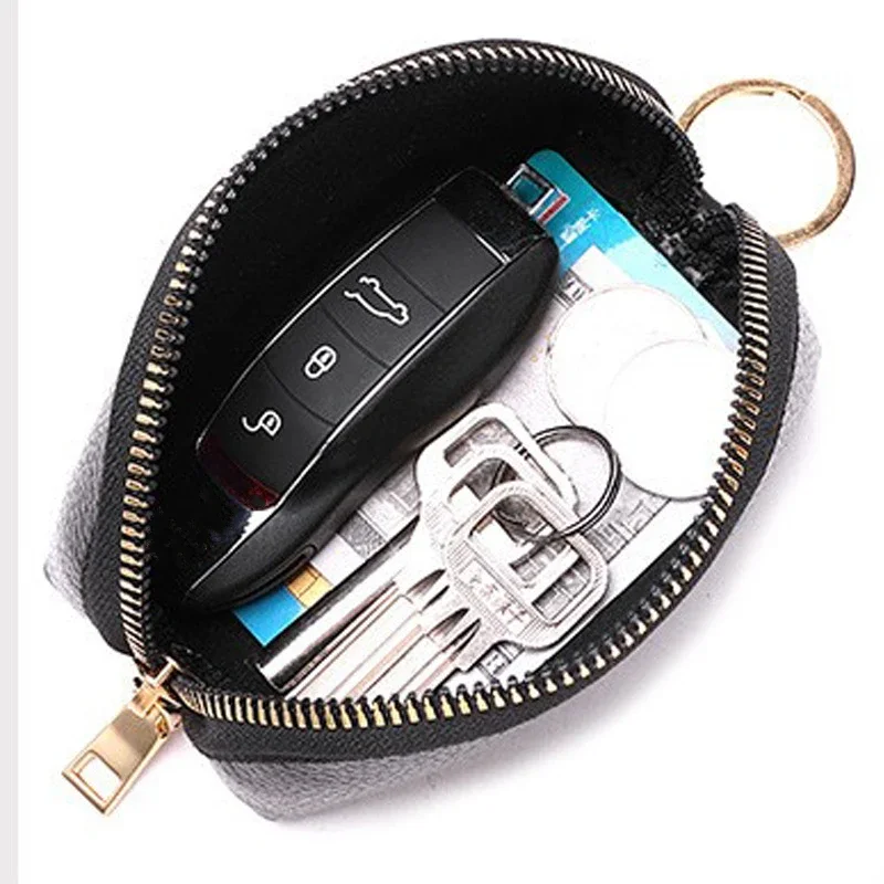 PU Leather Business Keys Case for Men Women Key Holder Organizer Purse Wallet Unisex Multifunctional Mini Bag Fashion Pocket key case coin purse key holder key organizer key purse