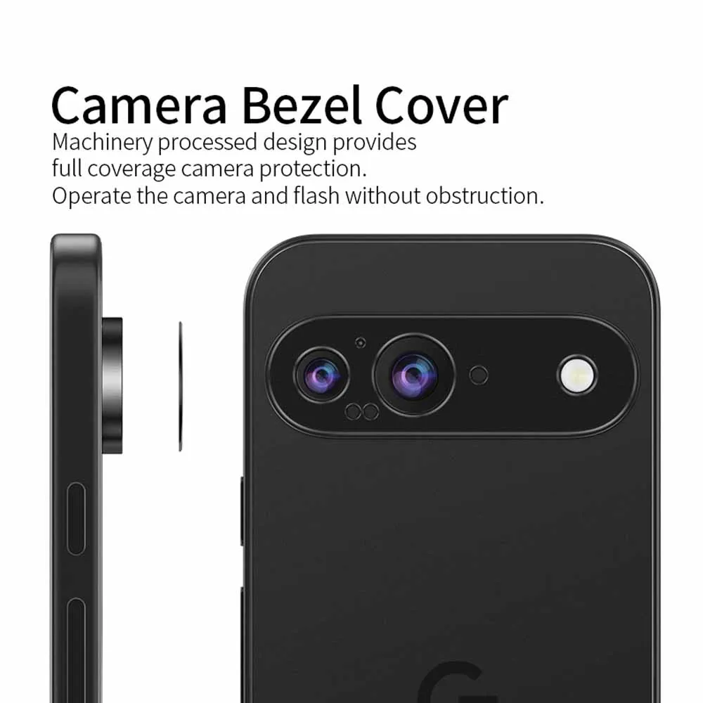Premium Metal Camera Protector Case - Aluminum Alloy Back Lens Cover