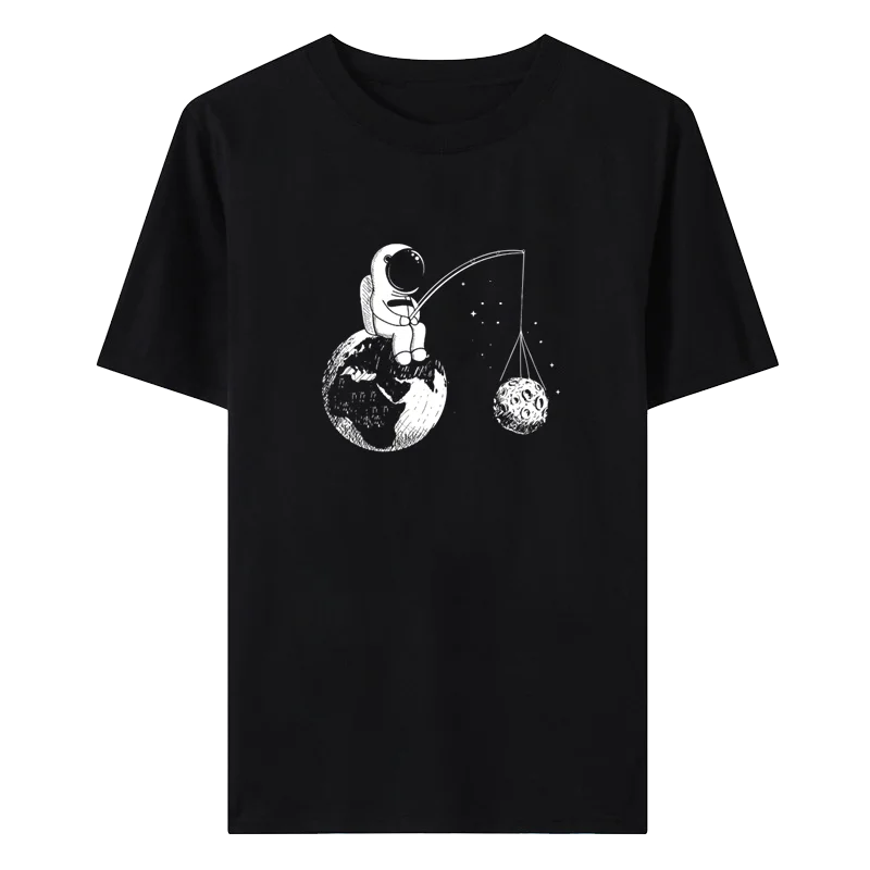 

NASA Men's and Women's Printed Round Neck Short Sleeve Casual T-Shirt s-4XL