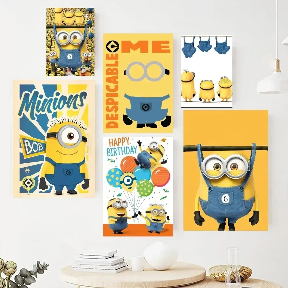 Minions Cartoon Image: The Perfect Wall Art for Fun, Playful Interiors