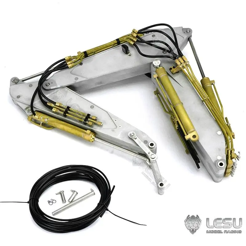 

1/14LESU Construction Machinery Model AC360 Excavator Wheeled excavator can be upgraded with three hydraulic arms