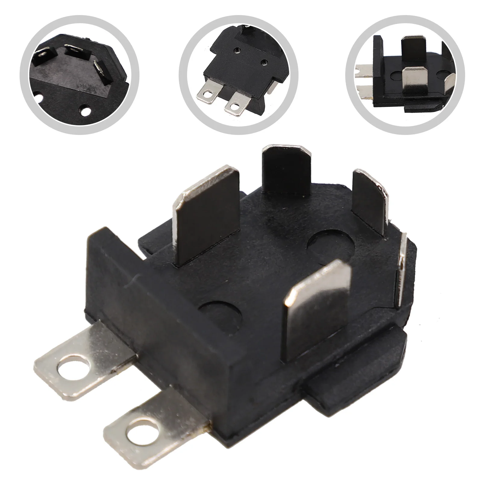 1PCS Battery Connector For Electrical Tools For Milwaukee 12V Lithium Li-ion Battery Connector Terminal Block Power Tool Part 1pcs mgn9 mgn12 linear guide fixed block for blv ender 3 voron 2 4 3d printer 2020 profile fixed block