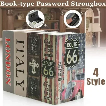 Home Secure Combination Key Lock Safe Box Cash Box Dictionary Book Box Mini Dictionary Book Money Hide Secret 1
