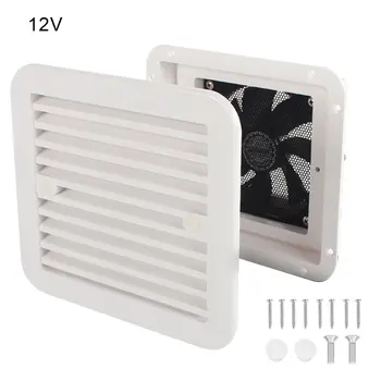 RV 트레일러 캐러밴에 적합한 선풍기 달린 RV 통풍구, 강한 공기 배출, 자동차 부품, 자동차 스타일링, 캠핑카 방수, 12V, 4W