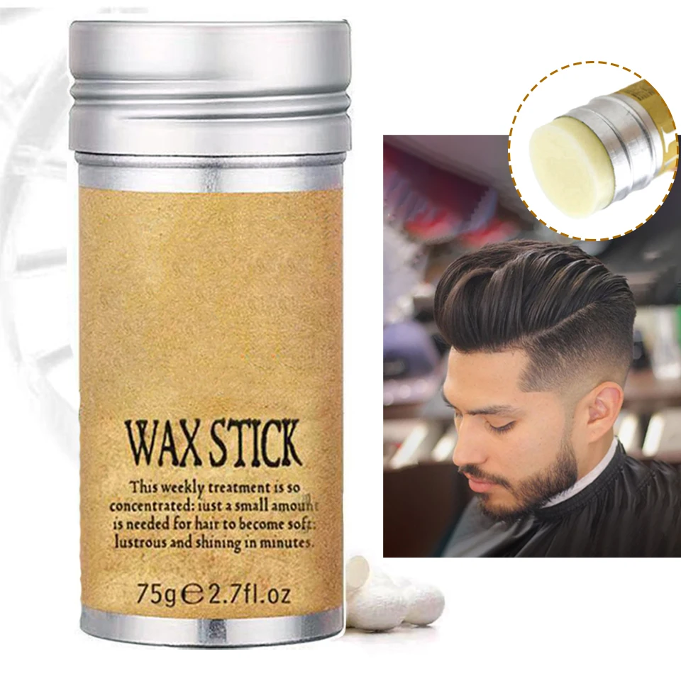 

Hair Waxes Hair Edge Control Gel Stick Hairstyle Finishing Styling Wax Stick Anti-Frizz Fixed Hair Line Men Women Styling Wax