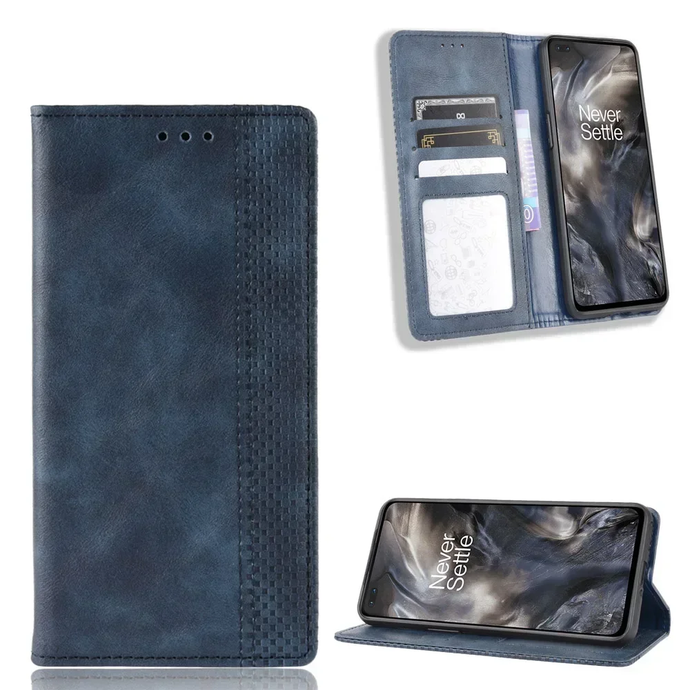 Retro Leather Wallet Case - Luxury Flip Cover