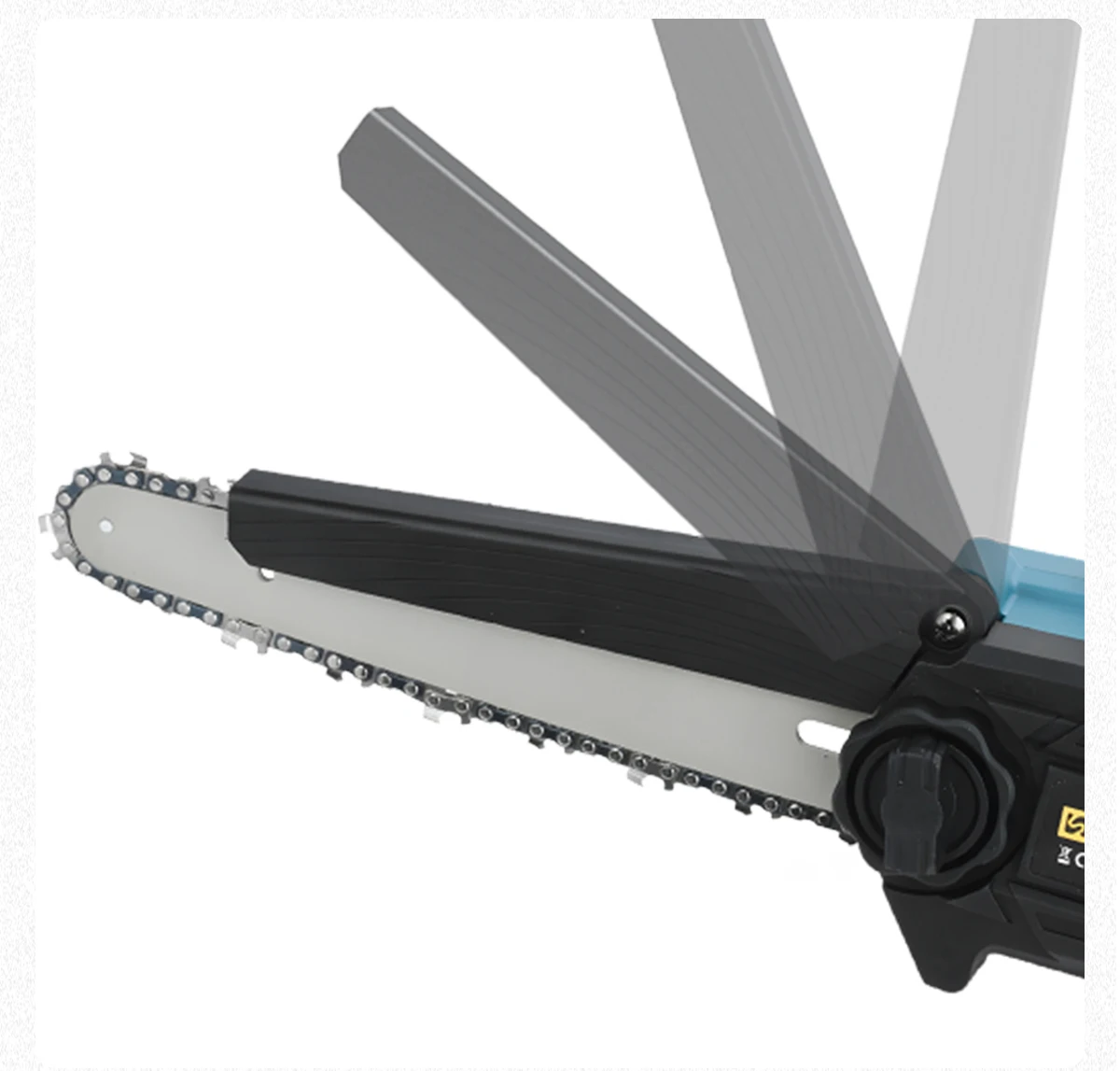 8 Inch Brushless Electric Chainsaw Cordless Portable Electric Saw Woodworking Po